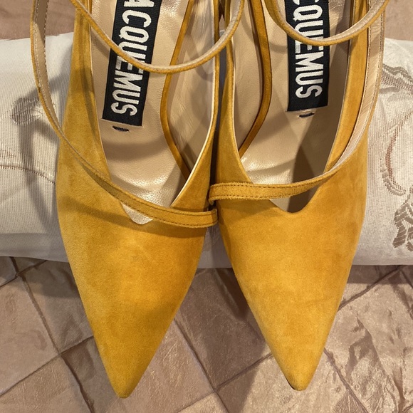 Jacquemus fabulous pumps, light mustard, size 37 - Picture 2 of 13